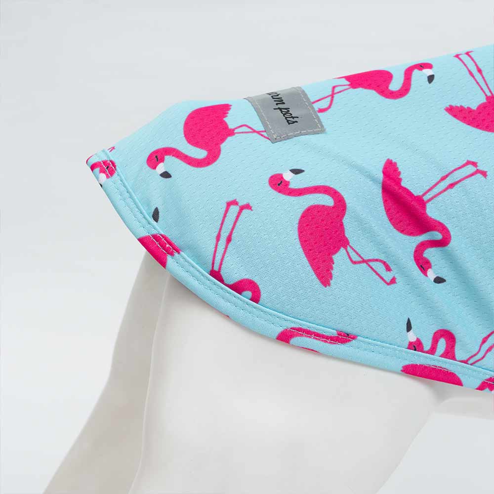 Fitwarm - Wholesale Pet Vest - Dog - Flamingo Prints Dog Cooling Vest6