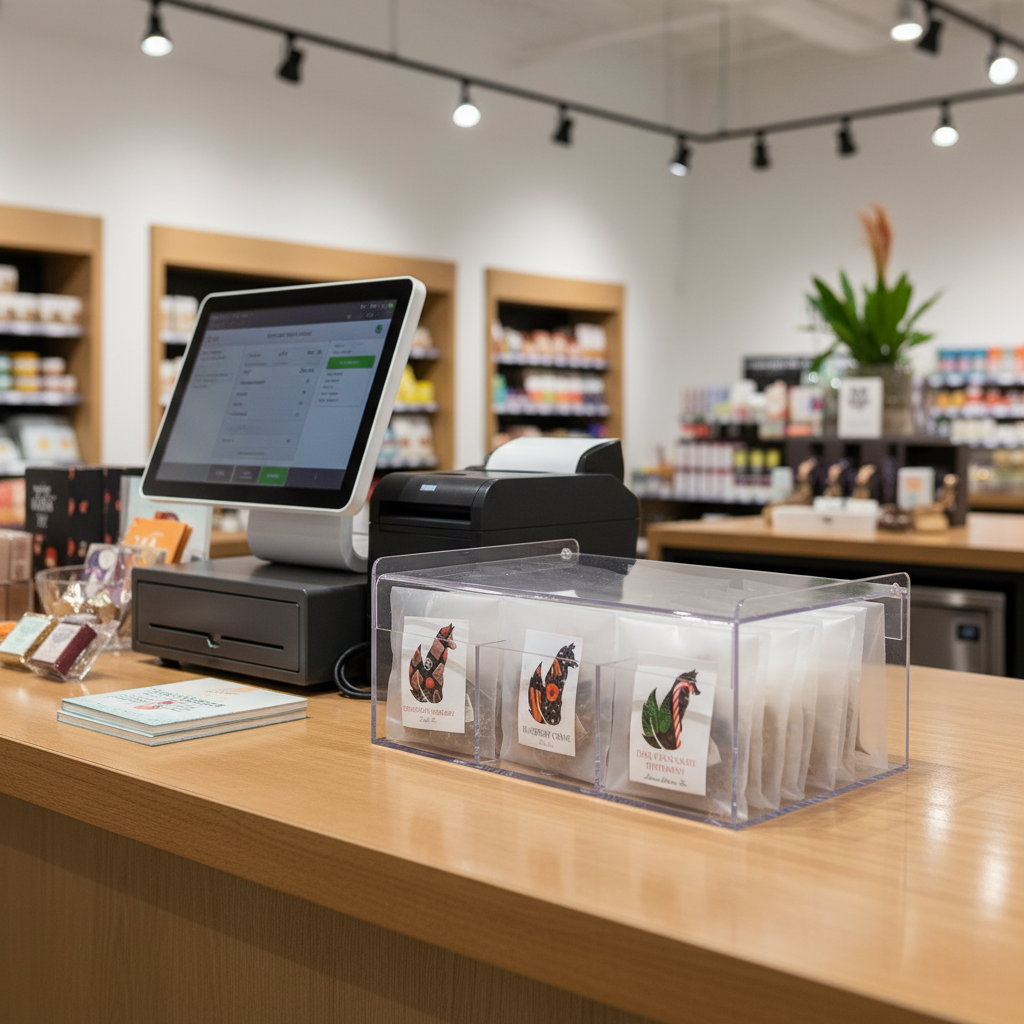 Foxy Tea® – Engroshandel Løs te – Pyramide-tepose til én kop (individuelt indpakket)64