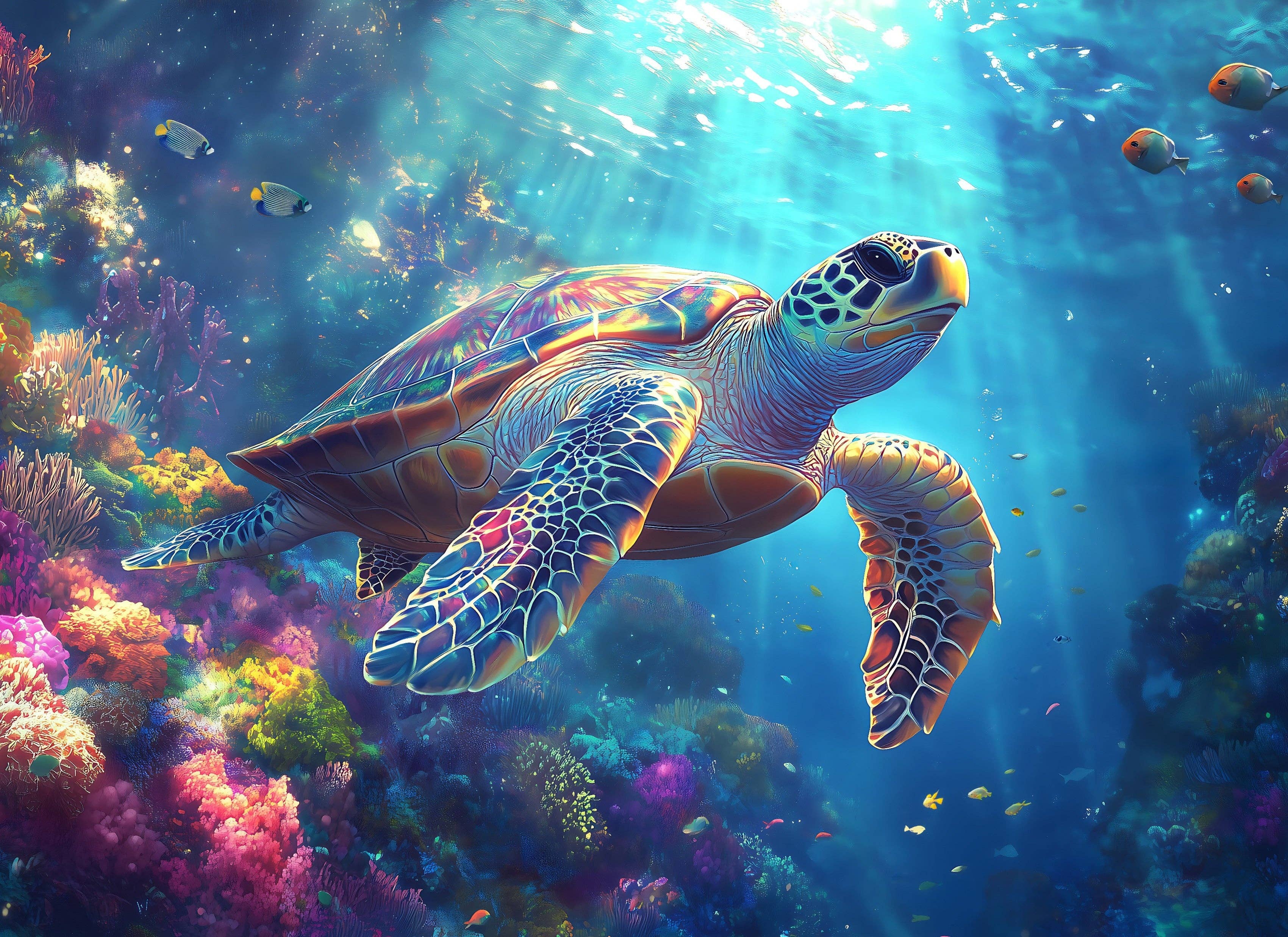 Final Piece Puzzles - Wholesale Puzzle - Adult - No. 3 - Sea Turtle1