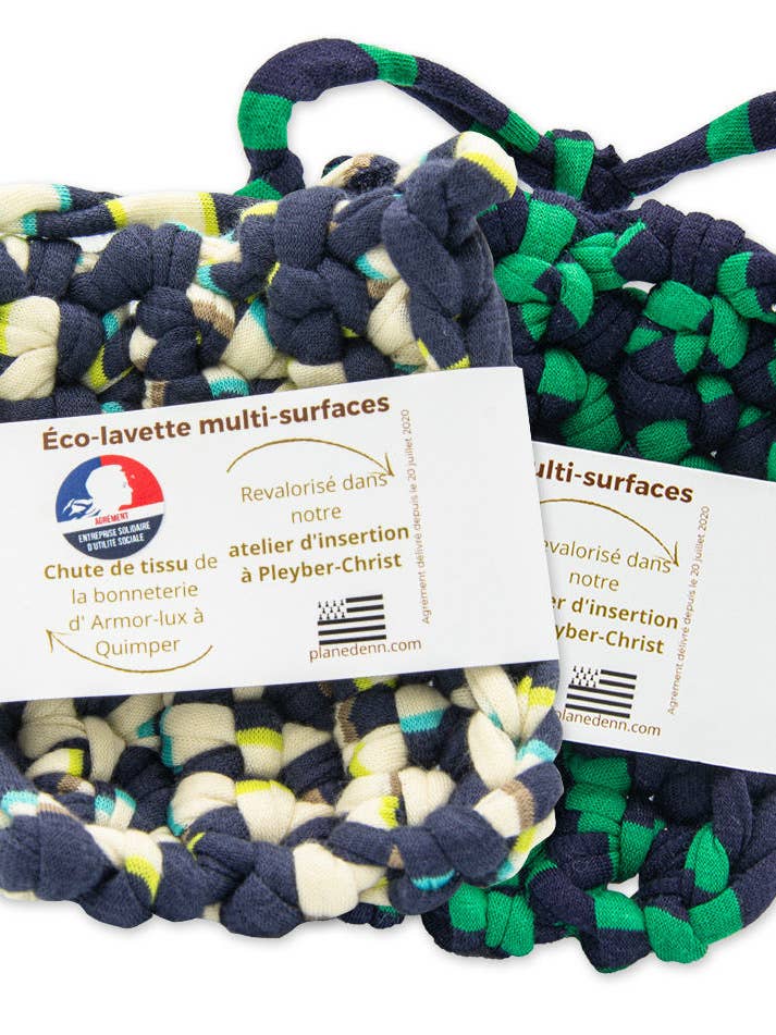 ÉCO-LAPPEN FLEXIBEL, REINIGT UND WISCHT ALLE GEMISCHTEN OBERFLÄCHEN für den Großhandel von My Planedenn