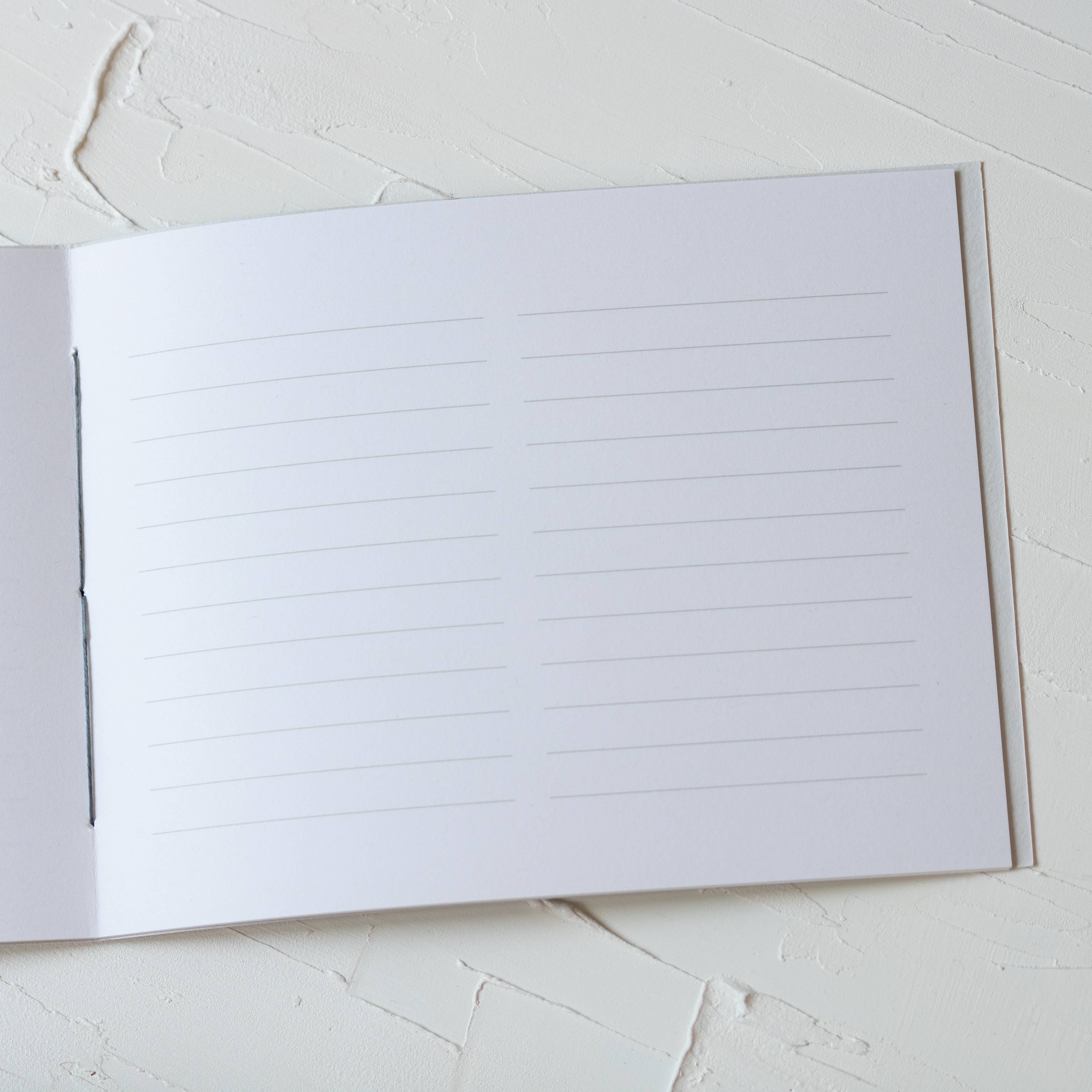 Oblation Papers & Press - Wholesale Guest Book - Stone Handmade Paper Stitched Guestbook2