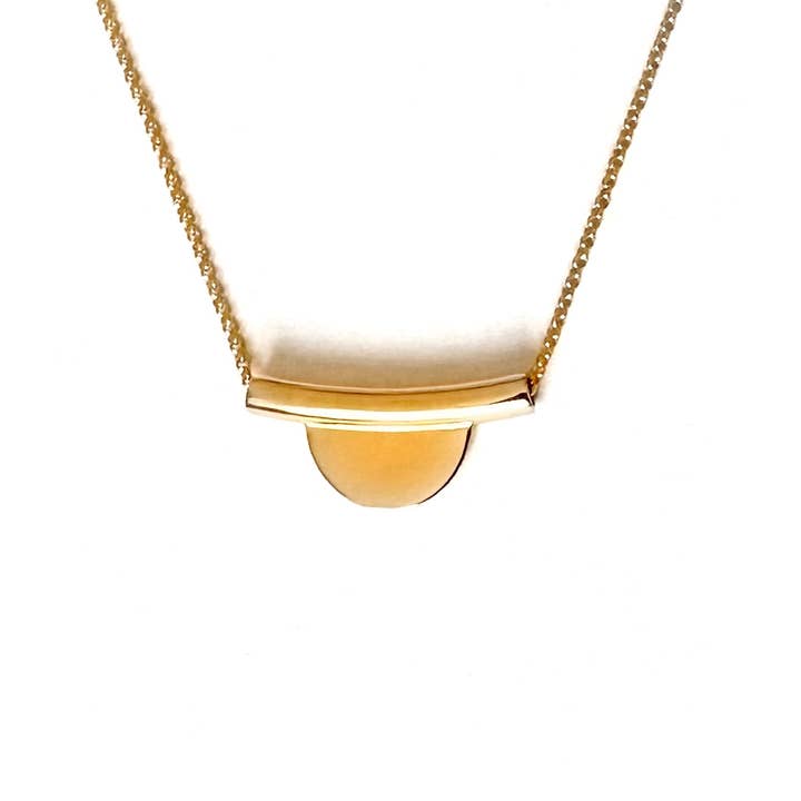 Love Lori Michelle Jewelry - Wholesale Pendant/Charm Necklace - Horizon Geometric Statement Necklace1