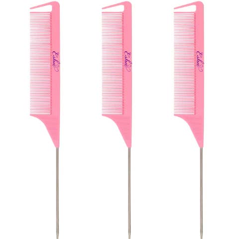 Esha Girl - Wholesale Hair Brush/Comb - Esha Parting Comb (3pcs)