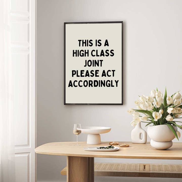 D'LUXE PRINTS - Wholesale Poster - High Class Joint Print2
