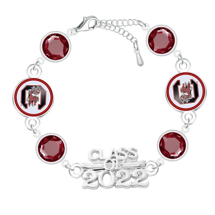 NCAA South Carolina Gamecocks Graduate Disc Bracciale con perline per la vendita all'ingrosso da parte di Simran International