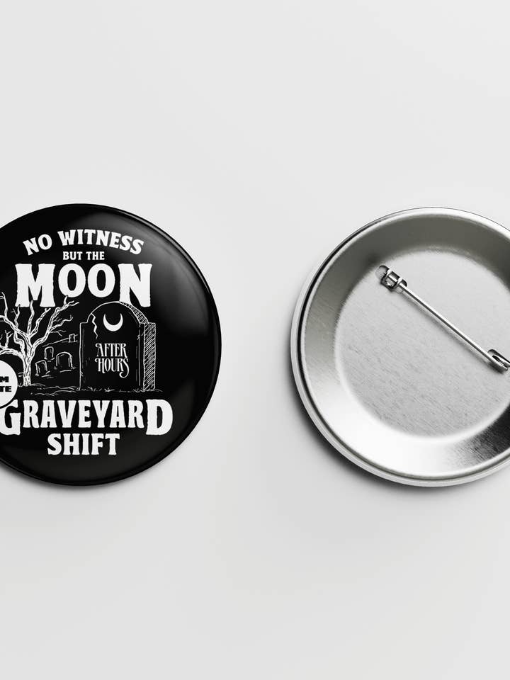 Alfinete de botão fosco no Witness por atacado de After Hours Creative