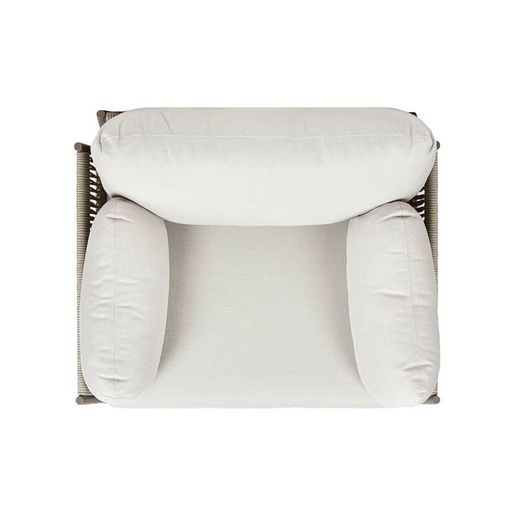 Jennifer Taylor Home - Wholesale Outdoor Chair - Jasper 39.5" Upholstered Patio Deep Seating Armchair