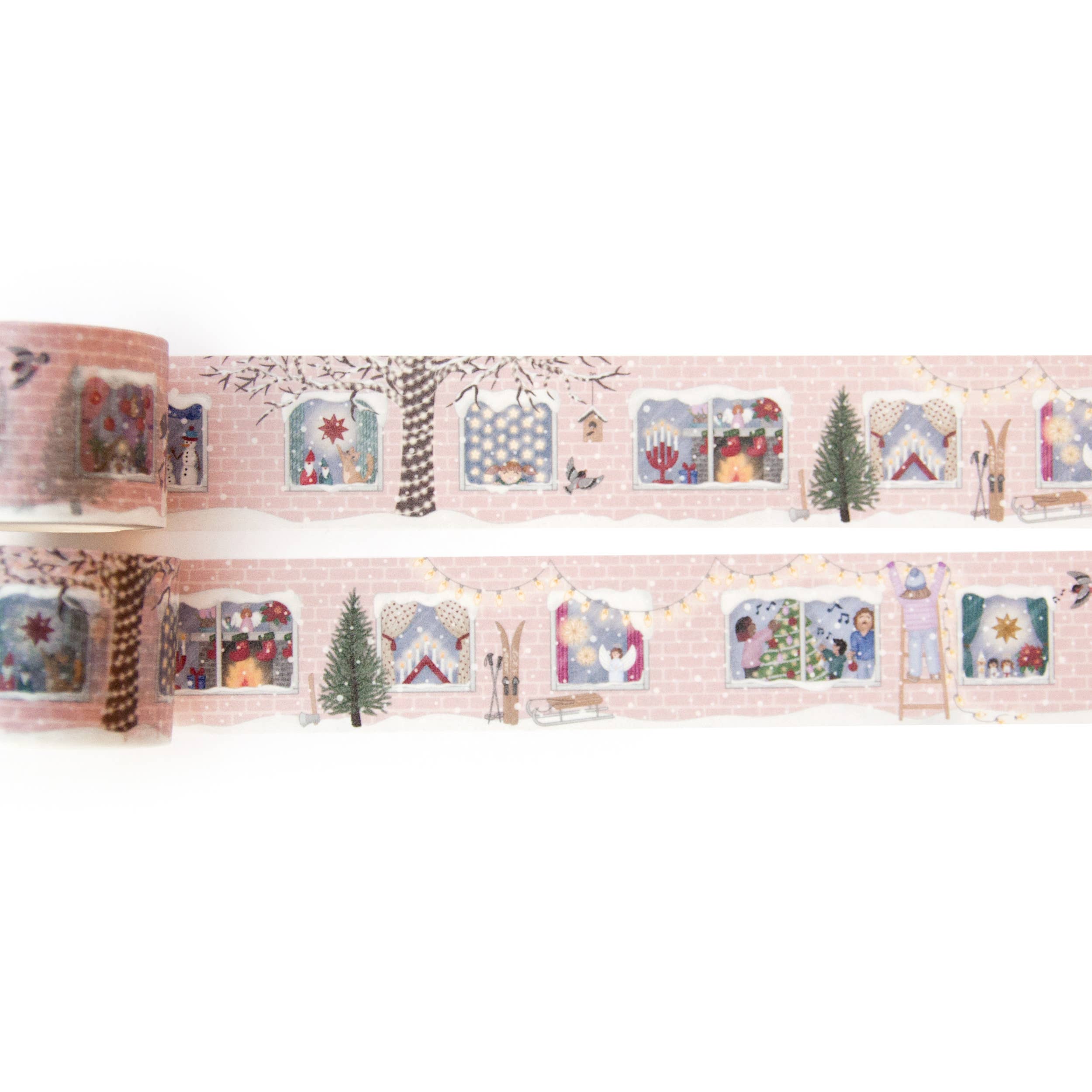 Willwa - Wholesale Washi Tape - Festive Holiday Windows Washi Tape1