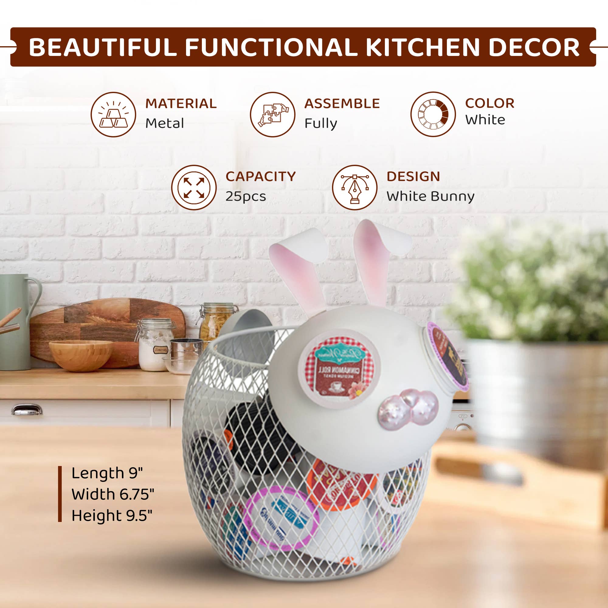 MADE EASY KIT - Wholesale Kitchen Storage/Organizer - Made Easy Kit Coffee Pod Organizer - Home Functional Décor31