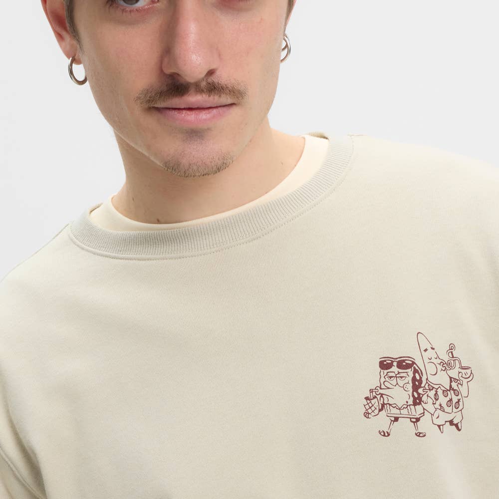 Hydroponic - Wholesale Graphic Sweatshirt - Unisex - SB Duo CW 01 - Stone6