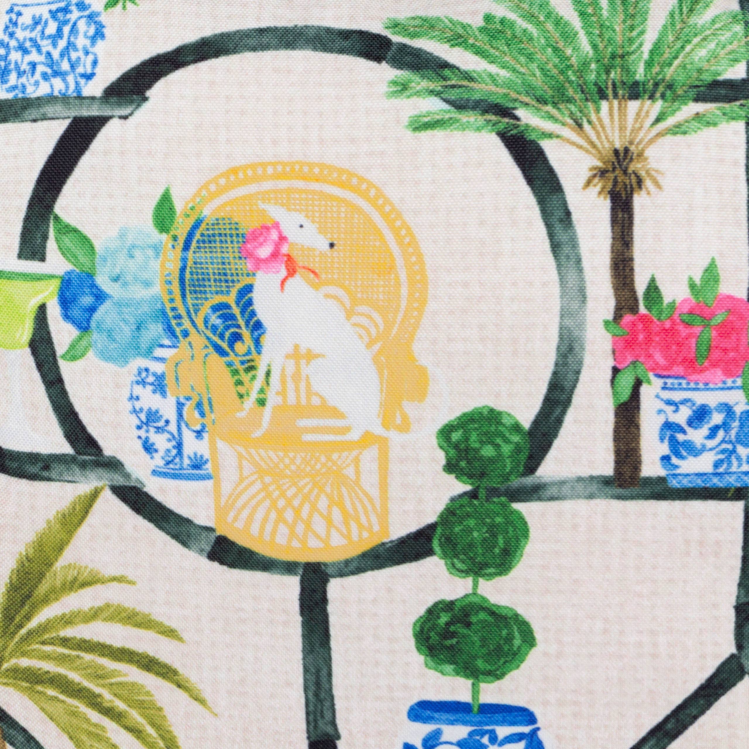 Palm Royale Club Club Printed Outdoor Cushion Multi for wholesale on Faire4