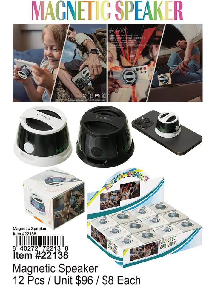 Altavoz magnético. para venta al por mayor de Puka Creations