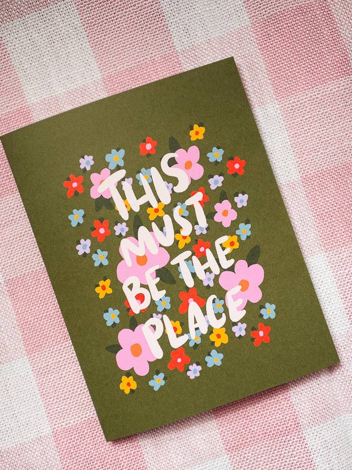 this must be the place card for wholesale by Bouquet of Joy