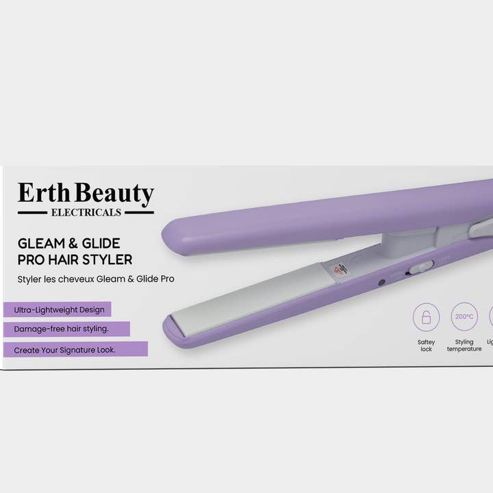 Eclat Cosmetic Ltd - Wholesale Straightener/Flat Iron - GLEAM & GLIDE PRO HAIR STYLER1