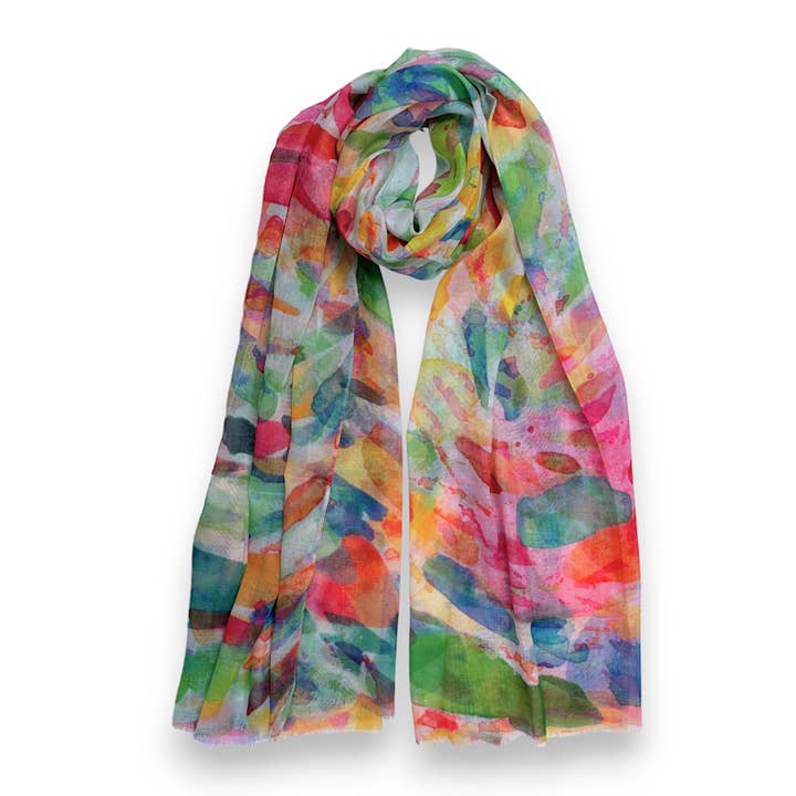 Waterdrop Print Scarf for wholesale by Lili Scarves