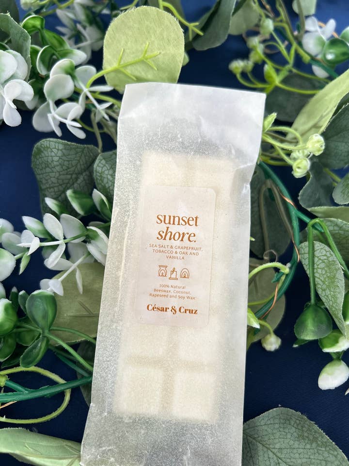 Sunset Shore Snap Bar Wax Melts
for wholesale by César & Cruz