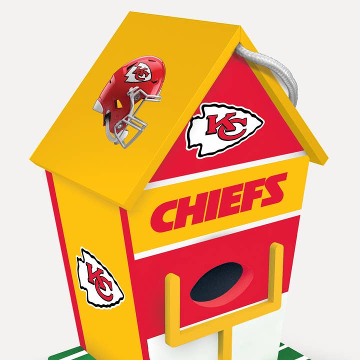 Masterpieces Puzzles - Wholesale Bird House - Kansas City Chiefs Birdhouse