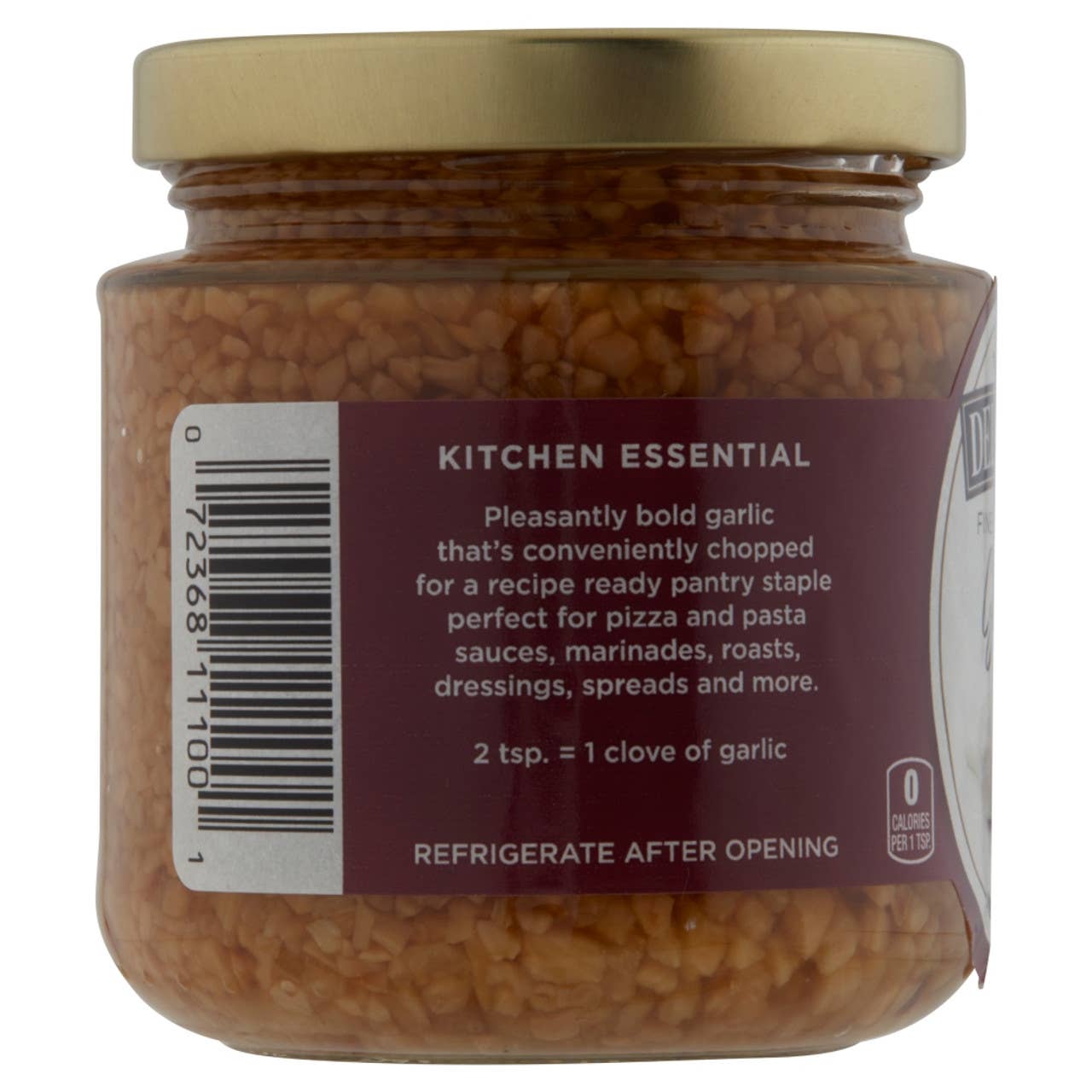 Delallo - Wholesale Dried Spice Mix - Minced Garlic (In Water) (6 oz.)2