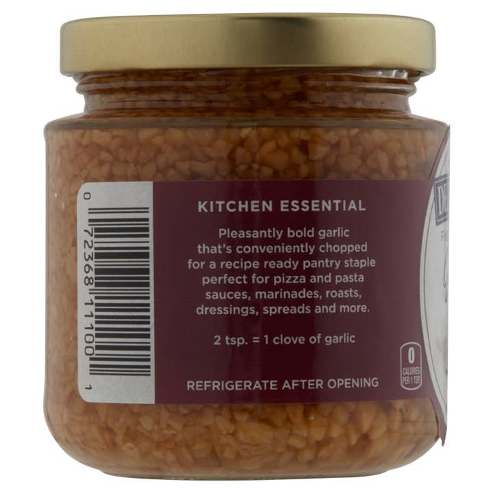 Delallo - Wholesale Dried Spice Mix - Minced Garlic (In Water) (6 oz.)2