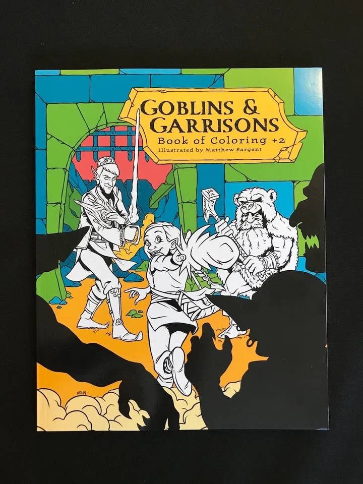 Goblins & Garnisoner: Målarbok +2 för wholesale av Matthew Sargent