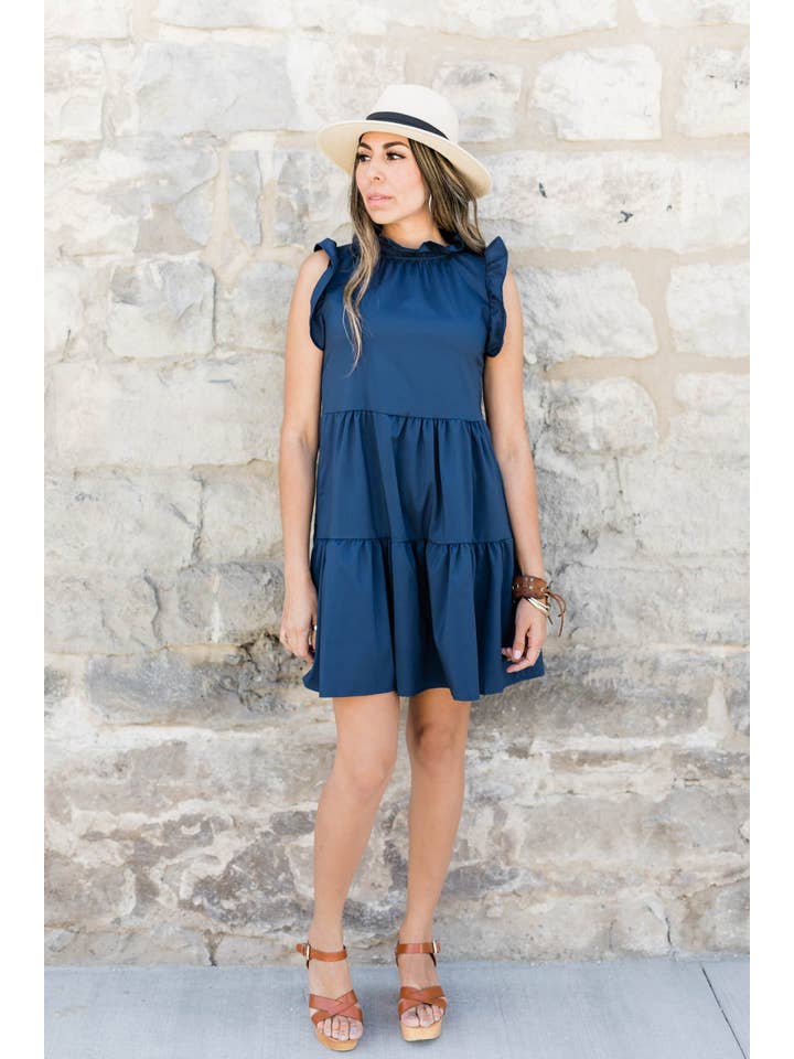 Hipster Row - Vente Robe – femme - Robe babydoll à volants Mattie4