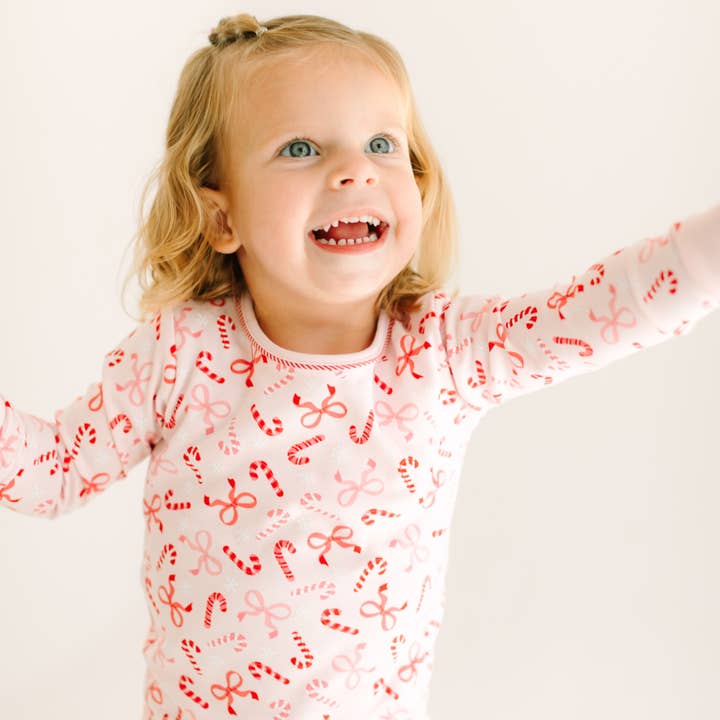 Magnolia Baby - Wholesale Sleepwear Set - Kids - Candy Cane Lane Long Pajamas5