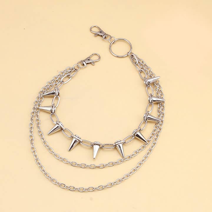 TYPE HIP HOP PUNK METAL RIVET MULTI-LAYER PANTS CHAIN_CWMM0677 for wholesale on Faire