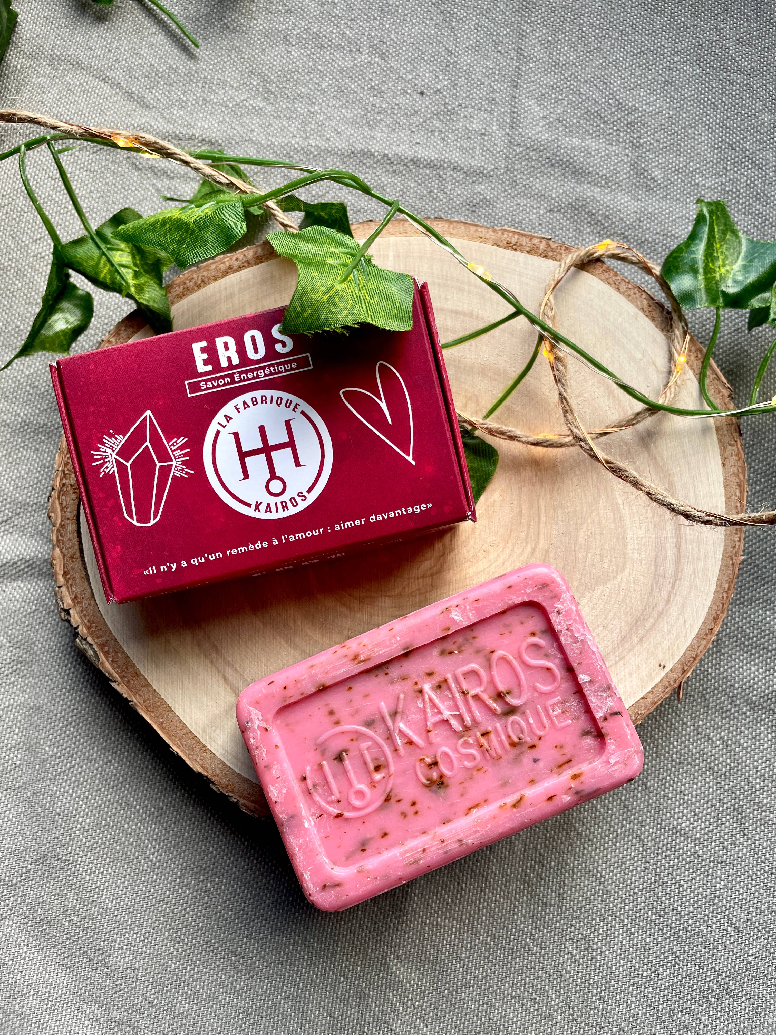 FABRIQUE DE KAIROS - Vendita all'ingrosso Saponette - Sapone energiaco alla rosa con quarzo rosa7