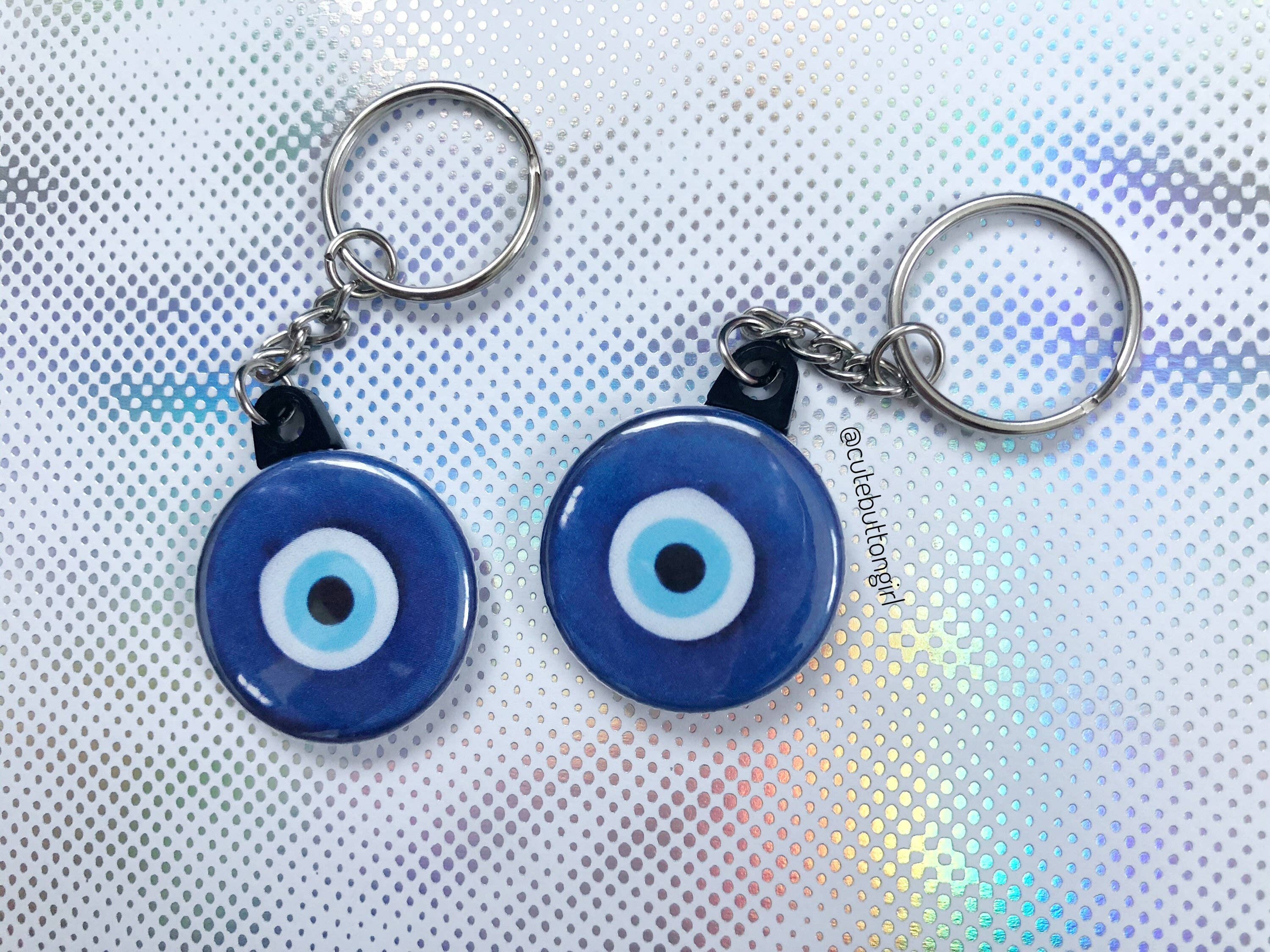 Cute as a Button Girl - Wholesale Lapel Pin/Button - 1.25in & 2.25in Evil Eye2