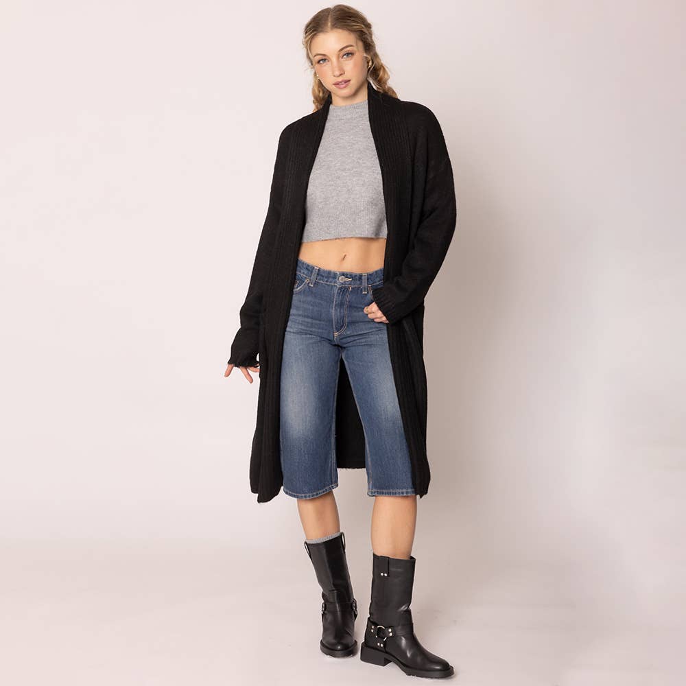 Sensibling Corp. - Venta al por mayor Cárdigan - Mujer - Cárdigan con cuello de chal
0