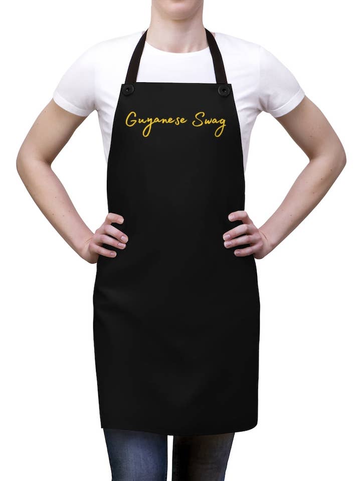 Guyanese Swag Gold Signature Schürze für den Großhandel von Guyanese Swag