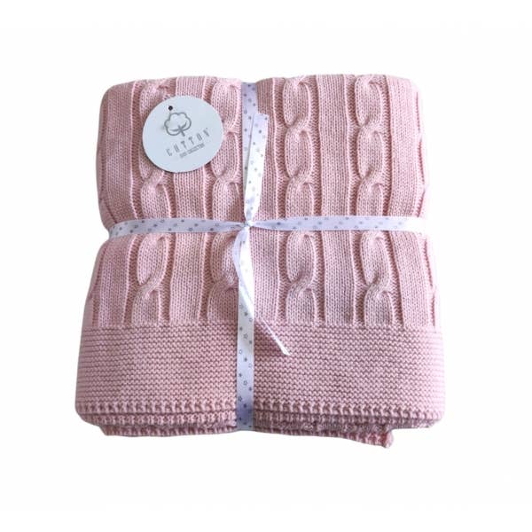 Cotton Socks - Vendita all'ingrosso Coperta - Bambini e neonati - Coperta per neonato a trecce REF:163 (Autunno/Inverno)5