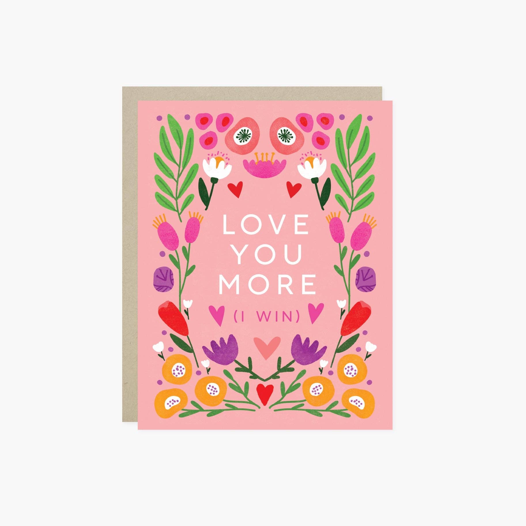 Barone and Co. - Wholesale Love Card - Love You More Love Card