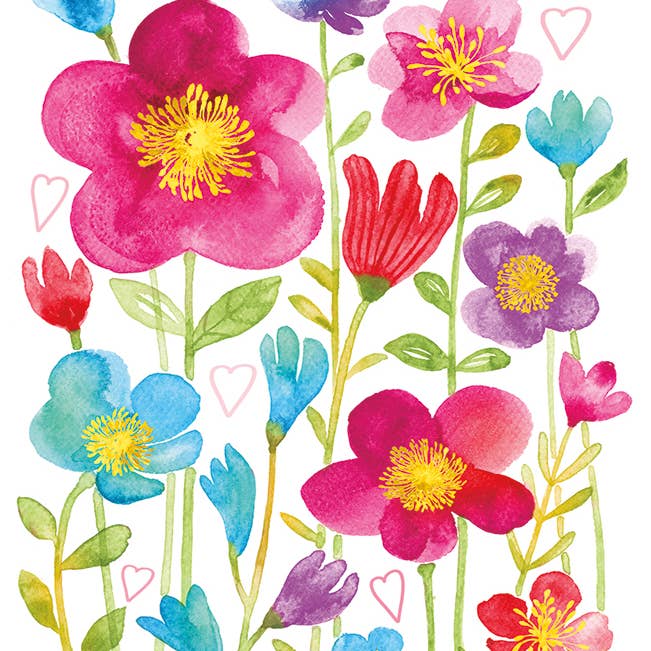 Calypso Cards Inc. - Wholesale Mother's Day Card - FLOWER BED | J&M MARTINEZ MOTHER'S DAY CARD