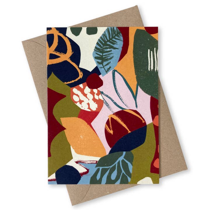 Evergreen Greetings Card for wholesale by Lily Windsor Walker