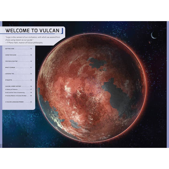 Insight Editions - #1 Pop Culture Publisher - Wholesale Travel Book - Hidden Universe Travel Guides: Star Trek - Vulcan1