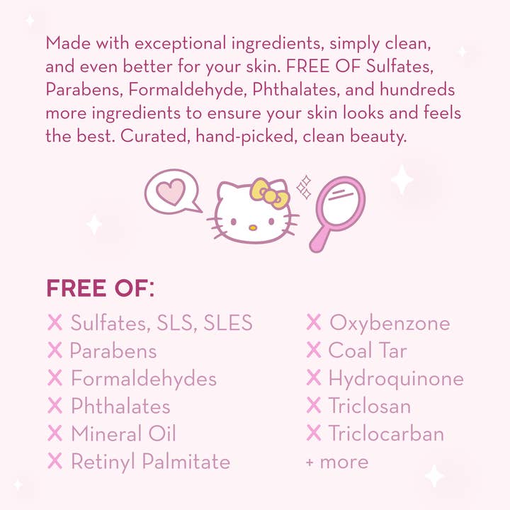 GenFresh - Wholesale Face & Body Wipes - The Crème Shop x Hello Kitty 3-In-1 Complete Cleansing