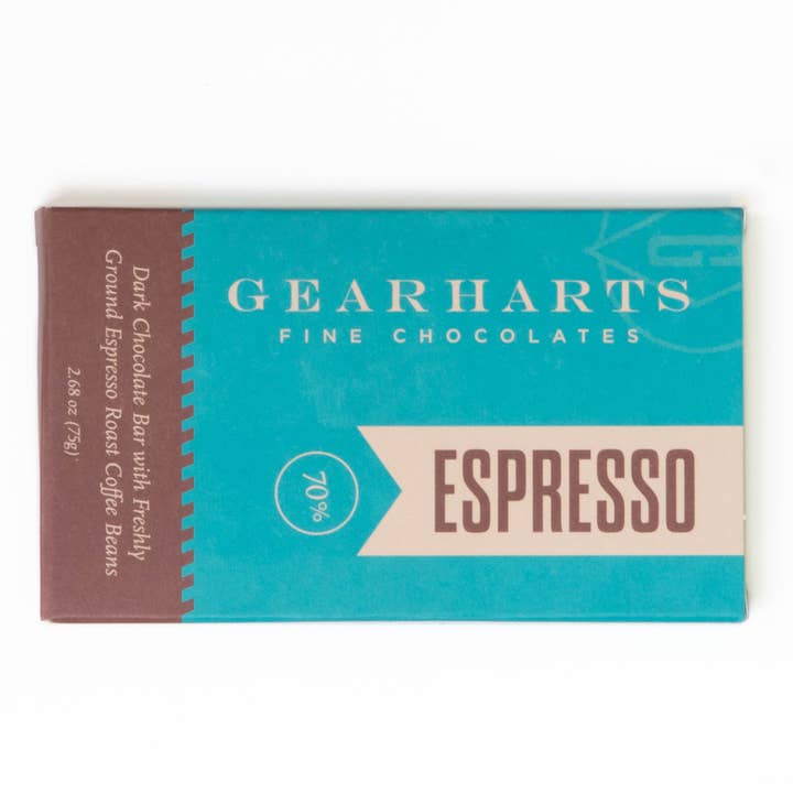 Espresso Bar for wholesale by Gearharts Fine Chocolates