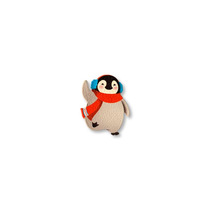 Roeda Studio - Wholesale Magnet - Winter Penguin Magnet, Open Stock, Holiday Decor
