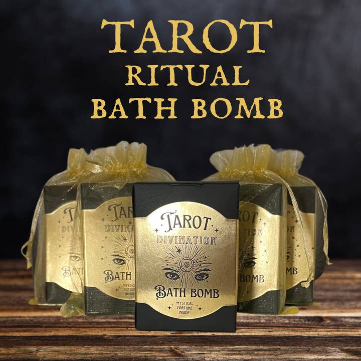 Subrosa Bazaar - Wholesale Bath Bomb/Fizz - Tarot Divination Bath Bomb2