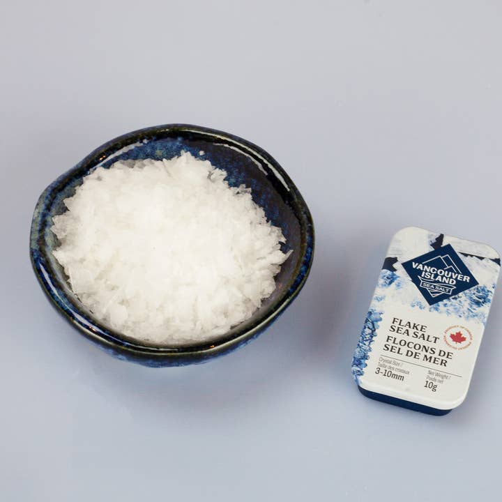 Vancouver Island Sea Salt - Wholesale Salt - Travel Tin - Flake Sea Salt