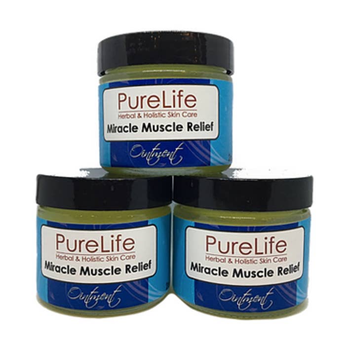 Miracle Muscle Relief Ointment for wholesale by PureLife Organic Inc