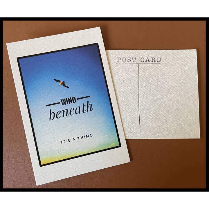 Wind Beneath, Het is een Ding voor wholesale door Singular Sensational Postcards