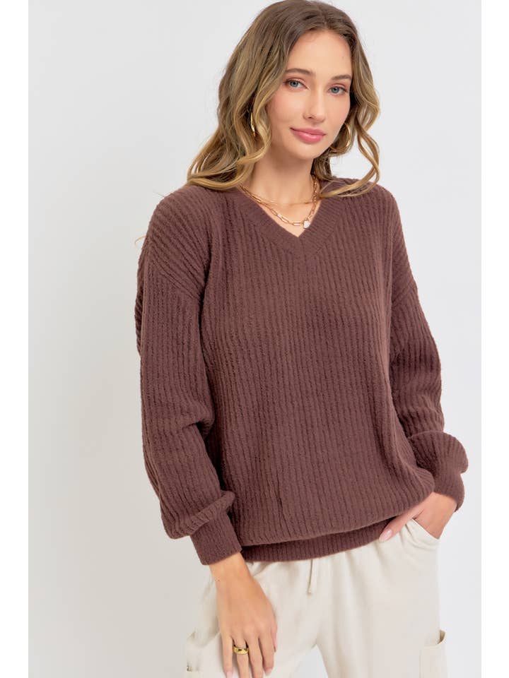 Sweet Lovely by Jen - Wholesale Knit Sweater - Women's - EVERYDAY CASUAL SWEATER53