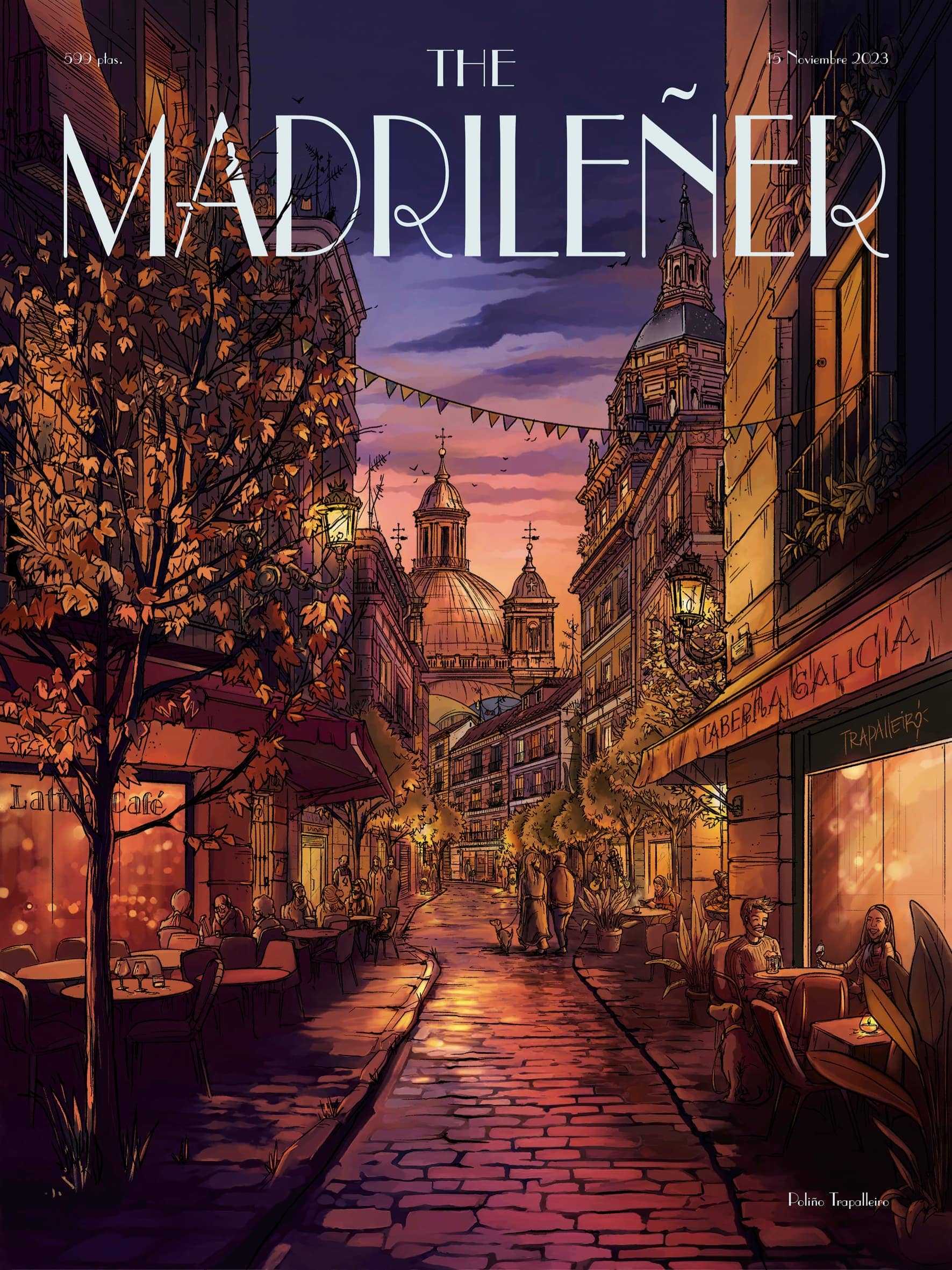 The Madrileñer - Láminas de Madrid – wholesale Art print – La Latina in calm0