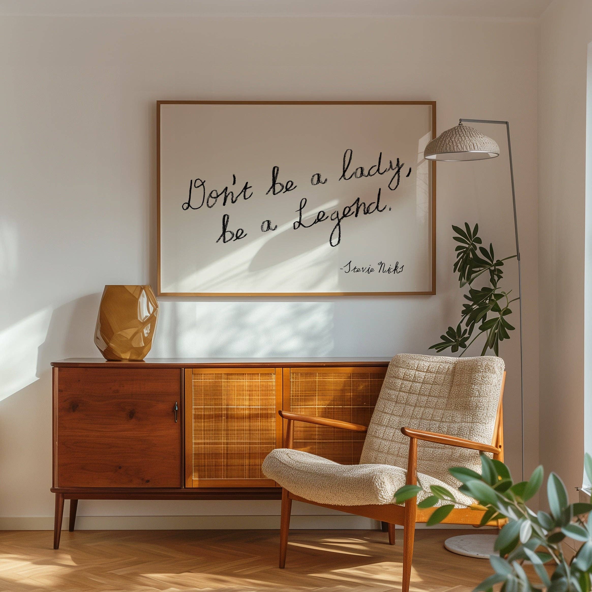 Lune Club - Wholesale Art print - Don't Be a Lady, Be a Legend Print1