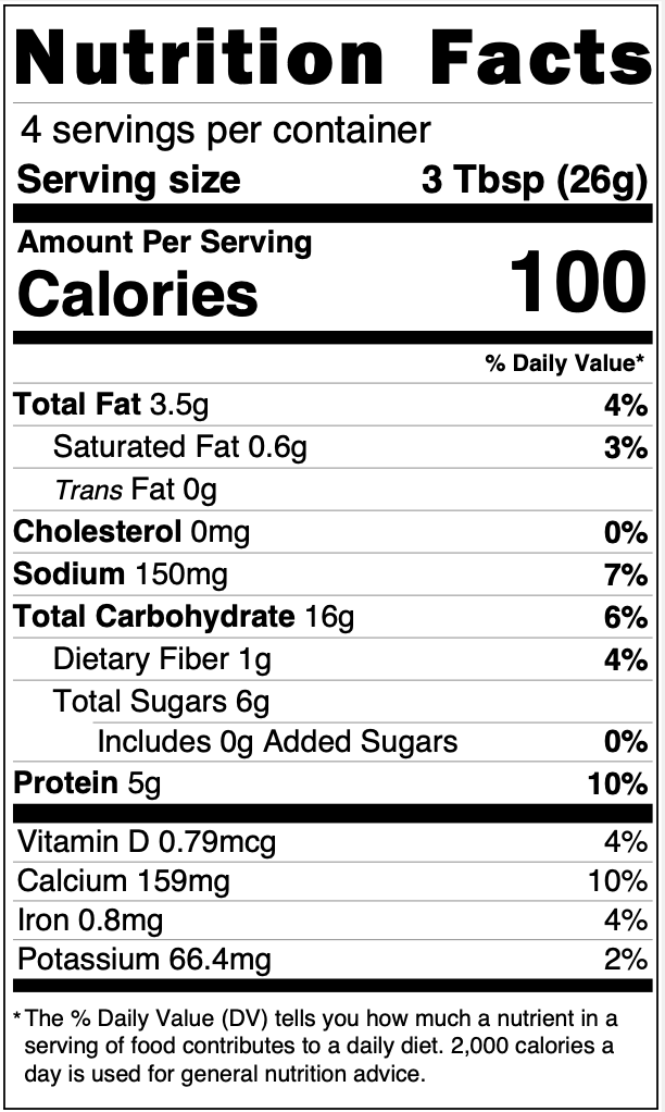 Maker - Wholesale Non-Dairy Milk - Powdered Oat Milk (1qt) Organic Oats, Protein and Calcium.3