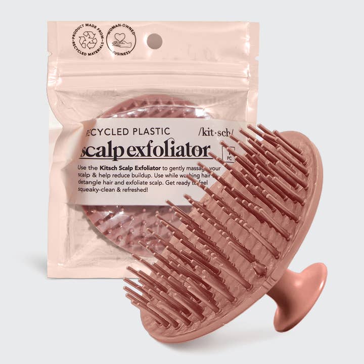 KITSCH – wholesale Head scratcher/massager – Scalp Exfoliator - Terracotta
