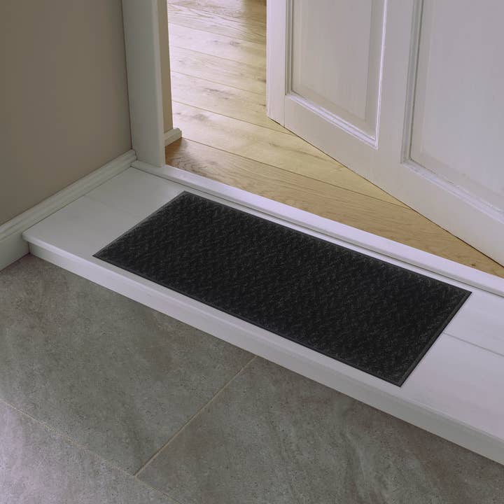 wash+dry FLOOR FASHION – Großhandel Fußmatte – wash+dry Fußmatte, Duo Charcoal, innen und außen