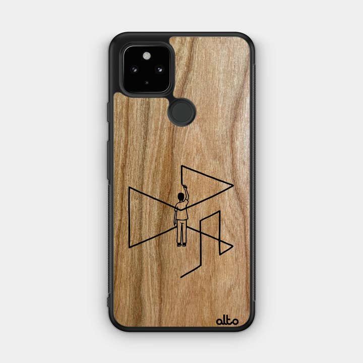 Cherry Wood | Google Pixel Phone Case - Outside The Box for wholesale by Alto Collective